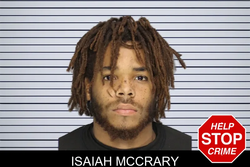 Isaiah McCrary mugshot