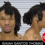 Isaiah Santos Thomas mugshot