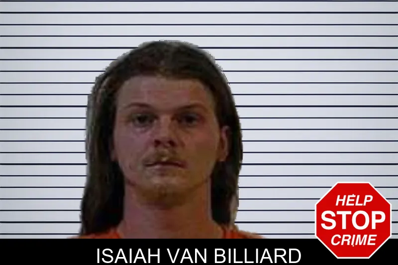 Isaiah Van Billiard mugshot