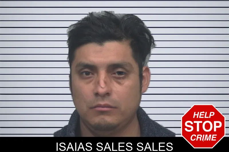 Isaias Sales Sales mugshot
