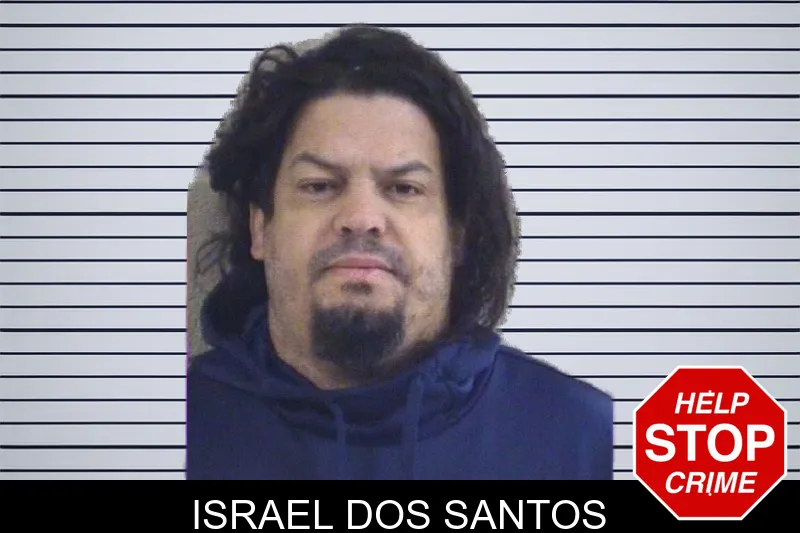 Israel Dos Santos mugshot