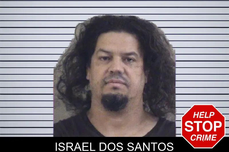 Israel Dos Santos mugshot