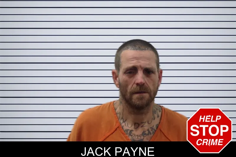 Jack Payne mugshot