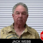 Jack Webb mugshot