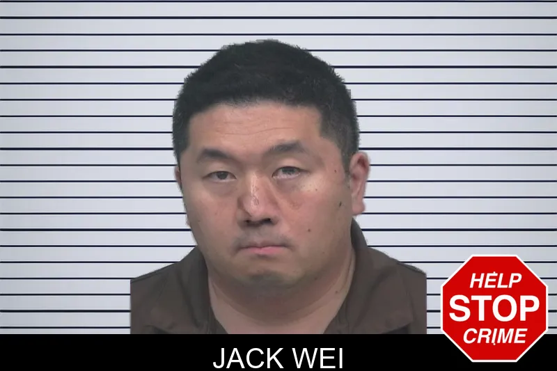 Jack Wei mugshot