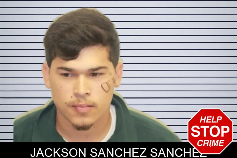 Jackson Sanchez Sanchez mugshot