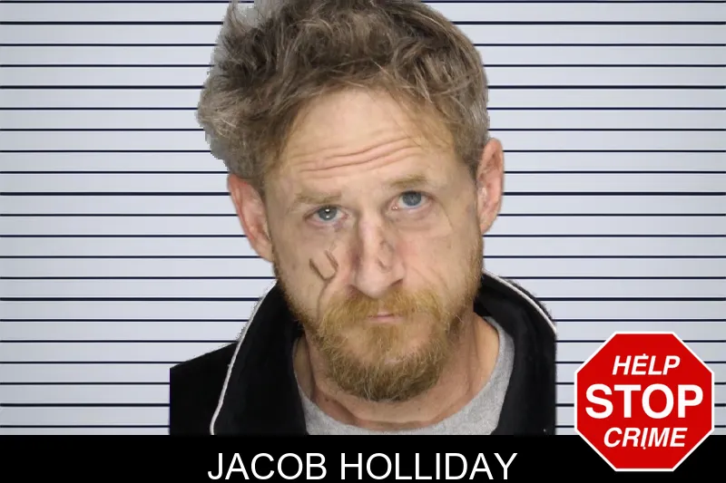 Jacob Holliday mugshot