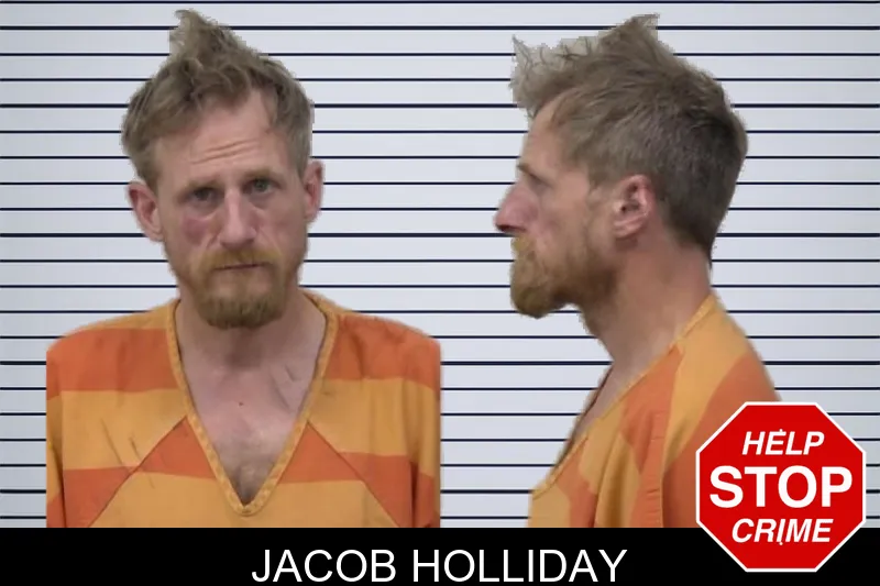 Jacob Holliday mugshot