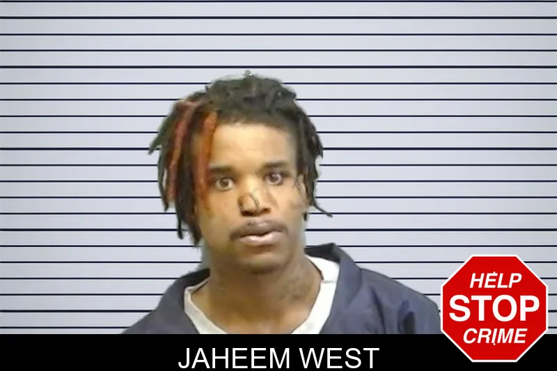 Jaheem West mugshot