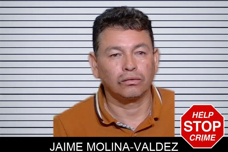Jaime Molina-Valdez mugshot