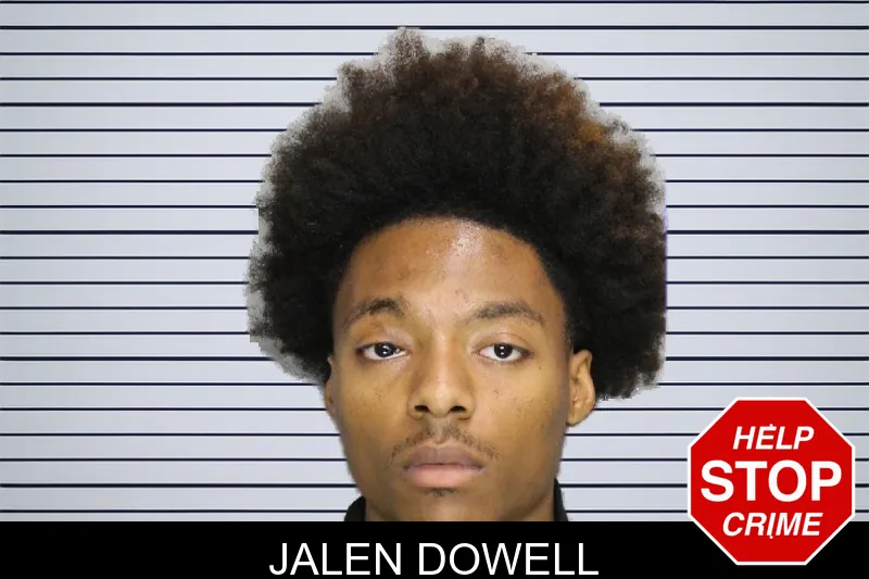 Jalen Dowell mugshot