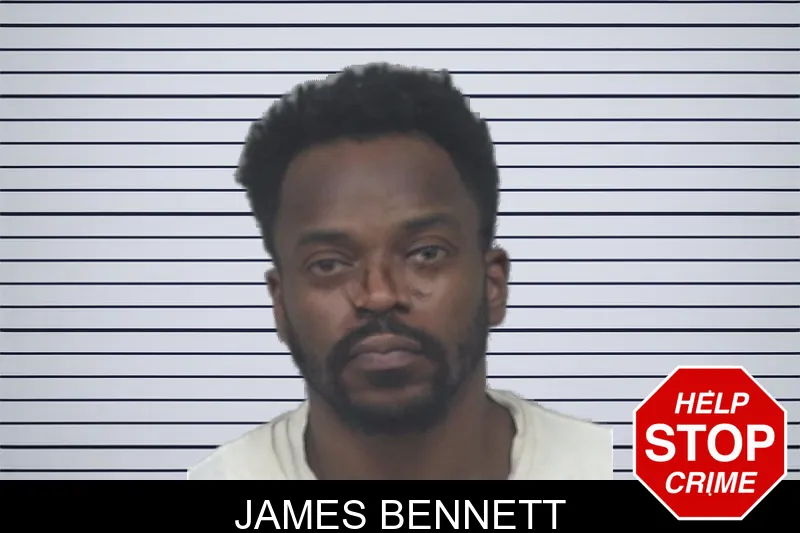 James Bennett mugshot