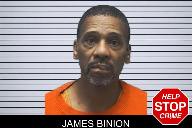 James Binion mugshot