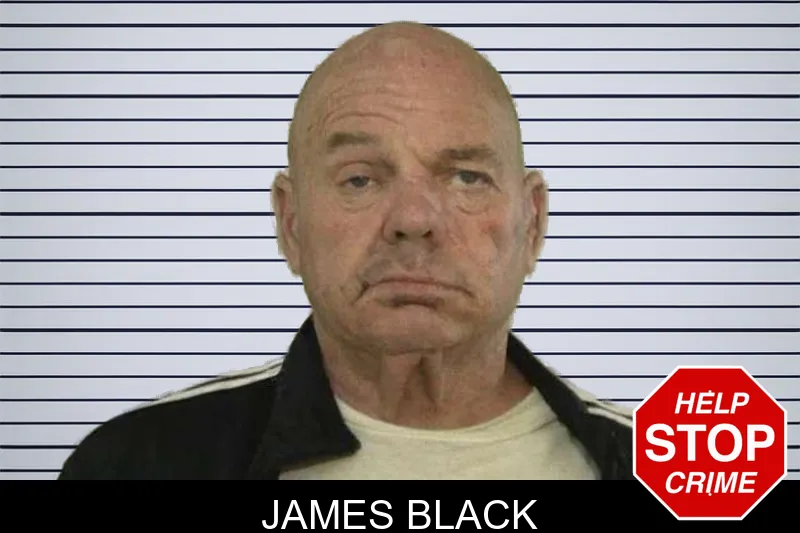 James Black mugshot