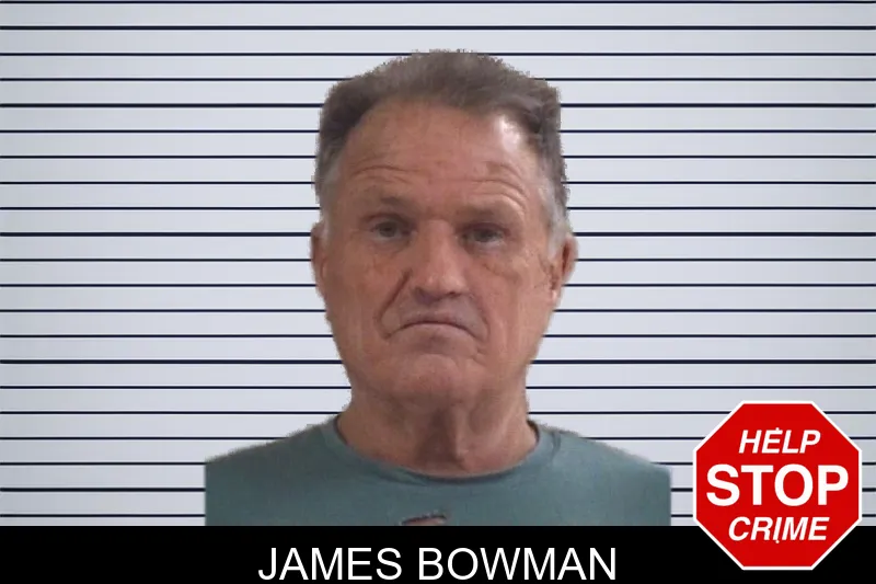 James Bowman mugshot
