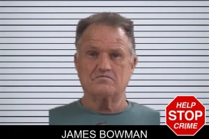 James Bowman mugshot