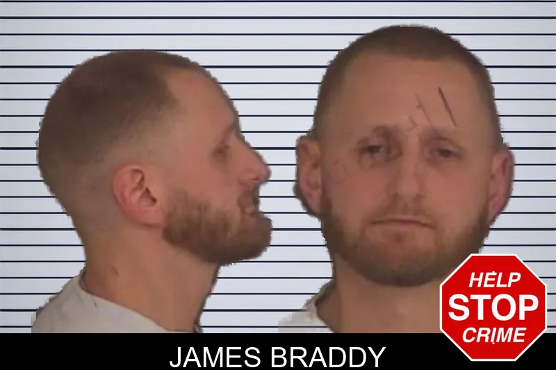 James Braddy mugshot