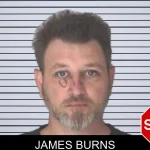 James Burns mugshot