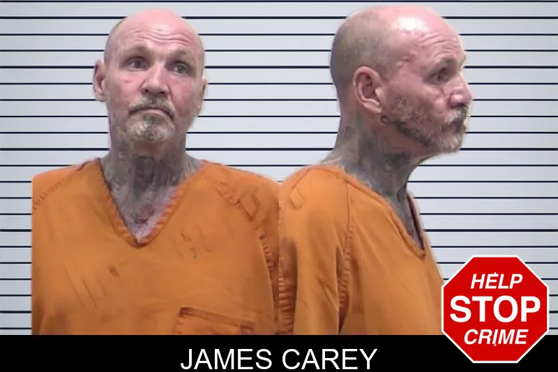 James Carey mugshot
