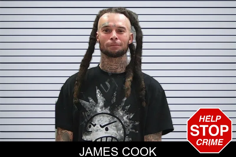 James Cook mugshot