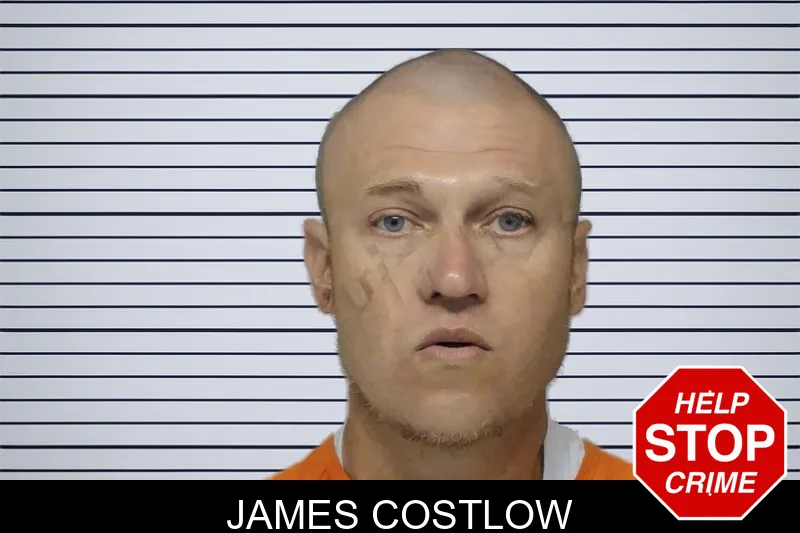 James Costlow mugshot