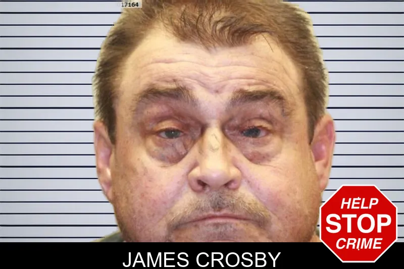 James Crosby mugshot