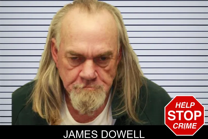 James Dowell mugshot