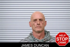 James Duncan mugshot