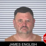 James English mugshot