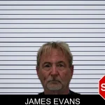 James Evans mugshot – Hart County , Georgia James Evans mugshot