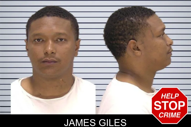 James Giles mugshot