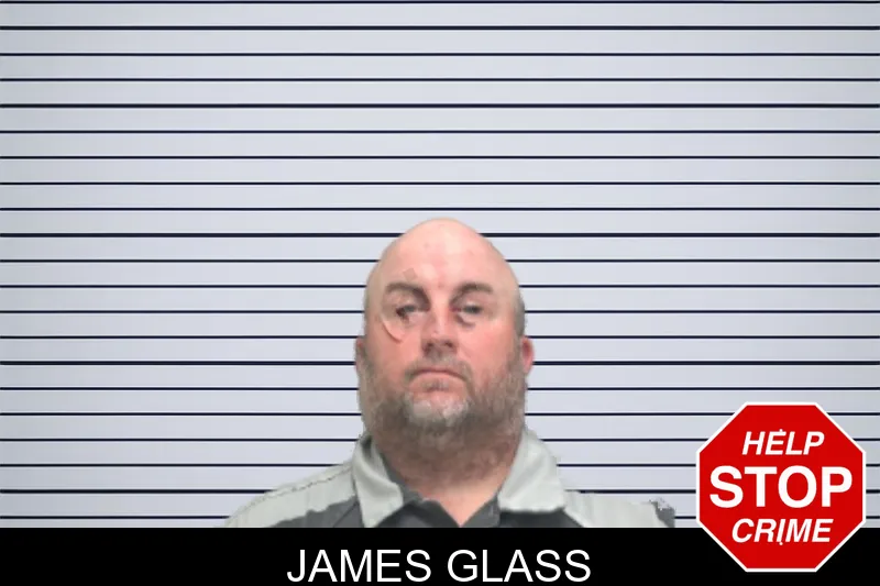 James Glass mugshot