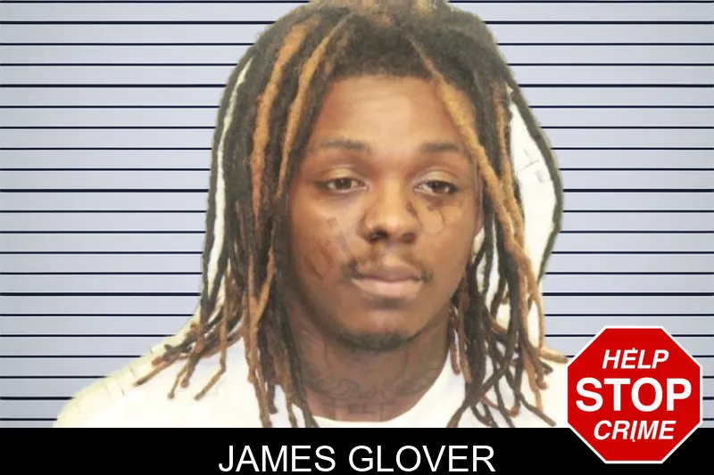 James Glover mugshot