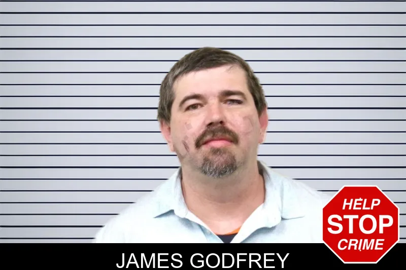 James Godfrey mugshot