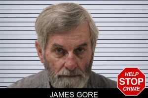 James Gore mugshot