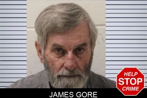 James Gore mugshot