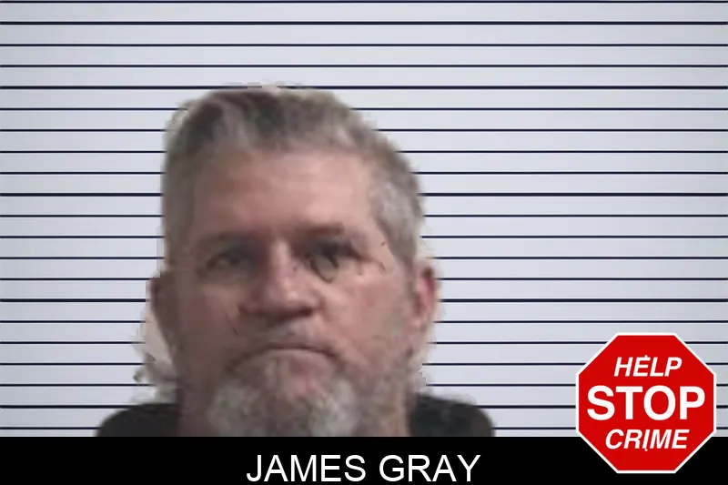 James Gray mugshot