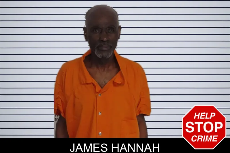 James Hannah mugshot