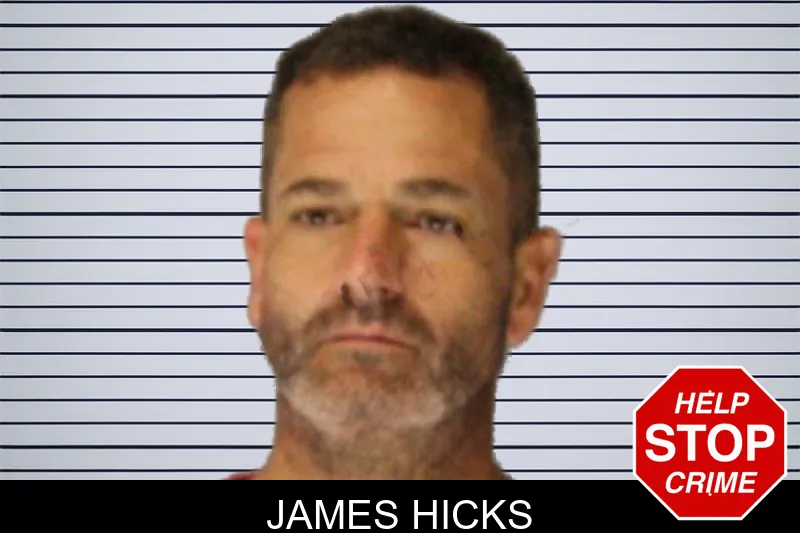 James Hicks mugshot