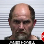 James Howell mugshot