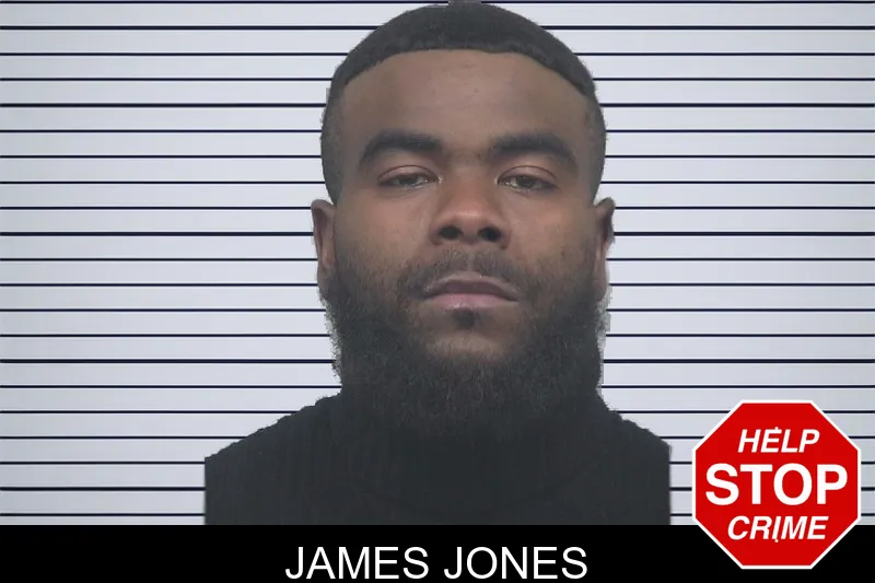 James Jones mugshot