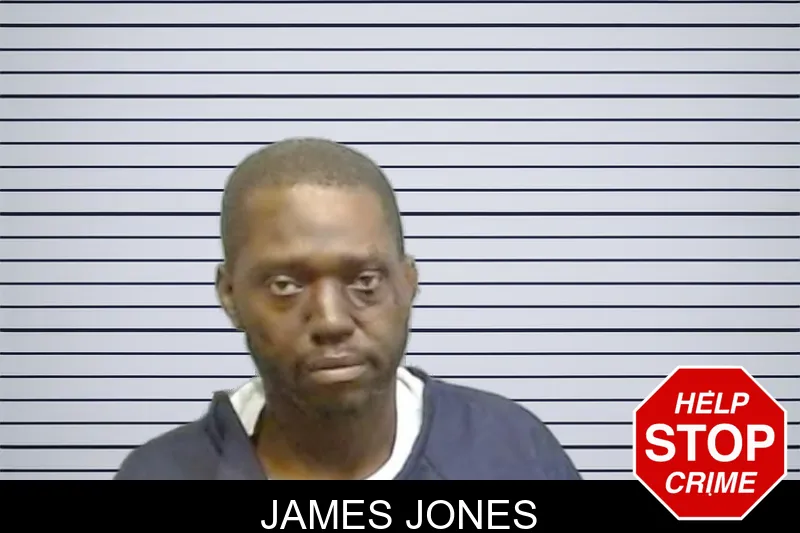 James Jones mugshot