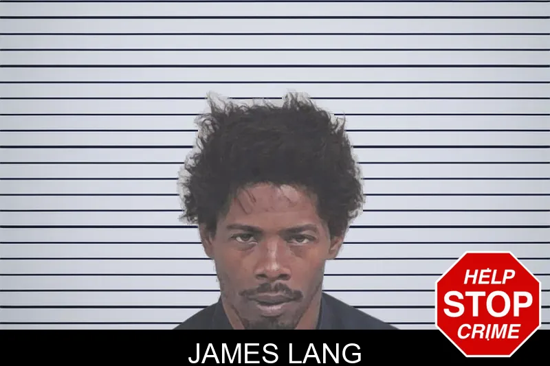 James Lang mugshot