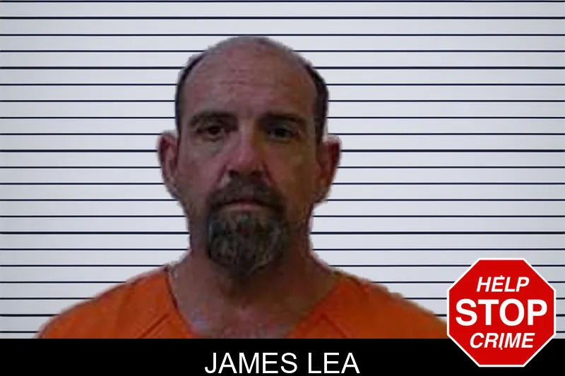 James Lea mugshot