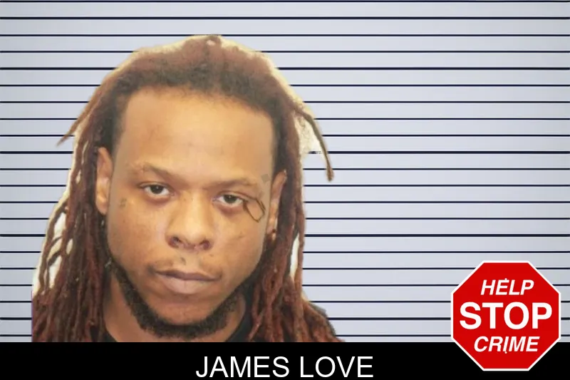 James Love mugshot