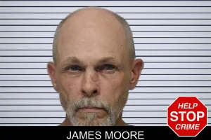 James Moore mugshot
