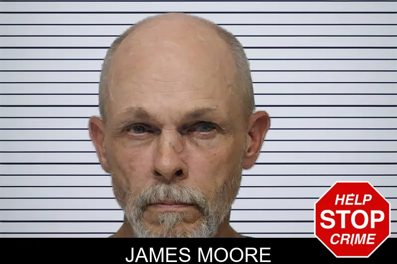 James Moore mugshot