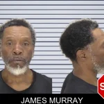 James Murray mugshot