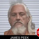 James Peek mugshot