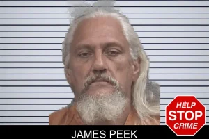 James Peek mugshot